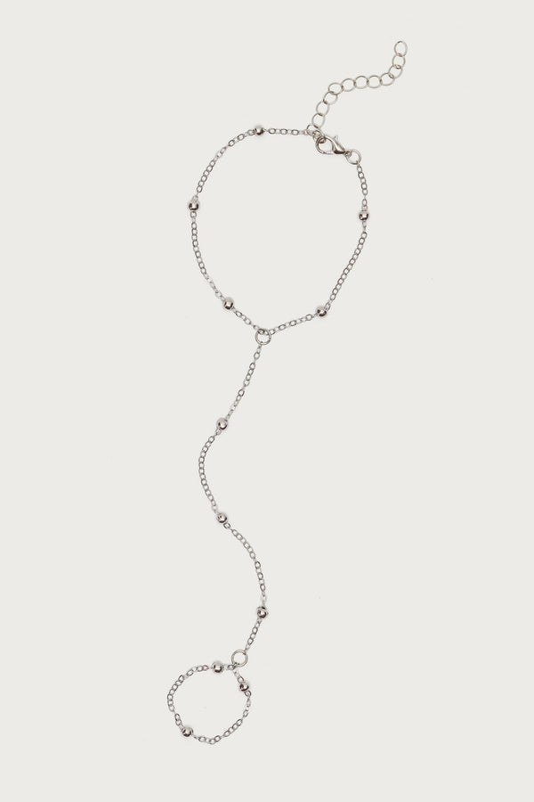Metal Bead Hand Chain