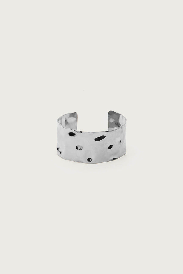 Hammered Look Arm Cuff