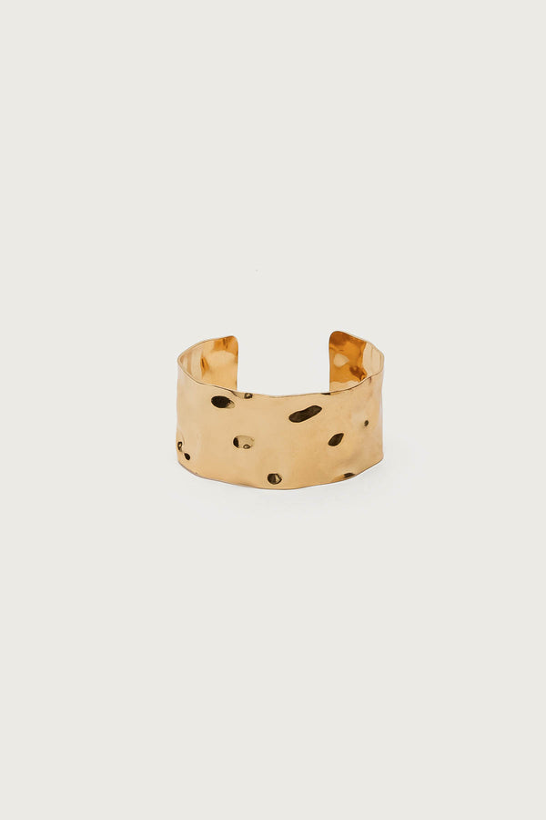 Hammered Look Arm Cuff
