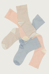 Pack Of 3 Striped Socks