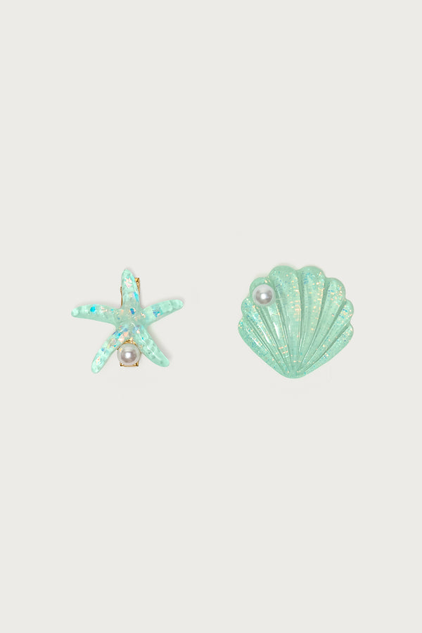 Sea Siren Hair Clips