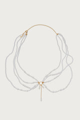 Triple Layered Pearly Belly Chain