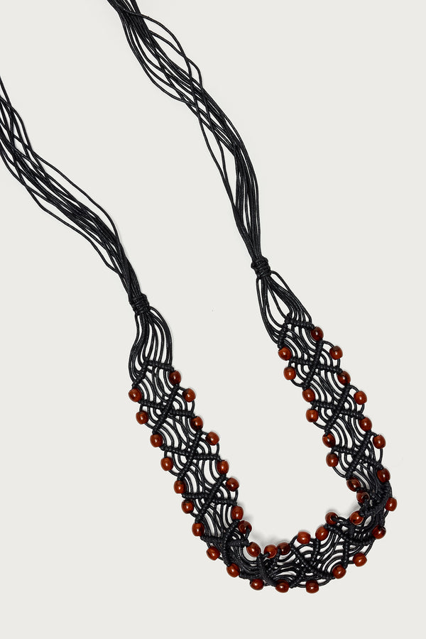 Beaded Crochet Belt