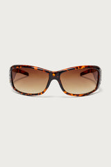 Buse Tortoise And Rhinestone Sunglasses