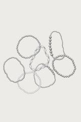 Glam Pearly Beaded Bracelet Pack