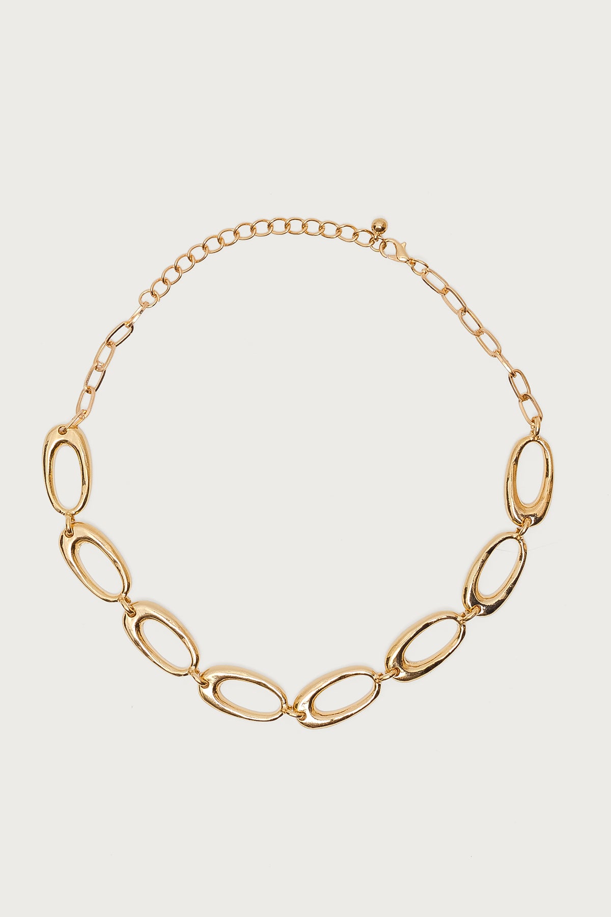 Oval Chain Necklace