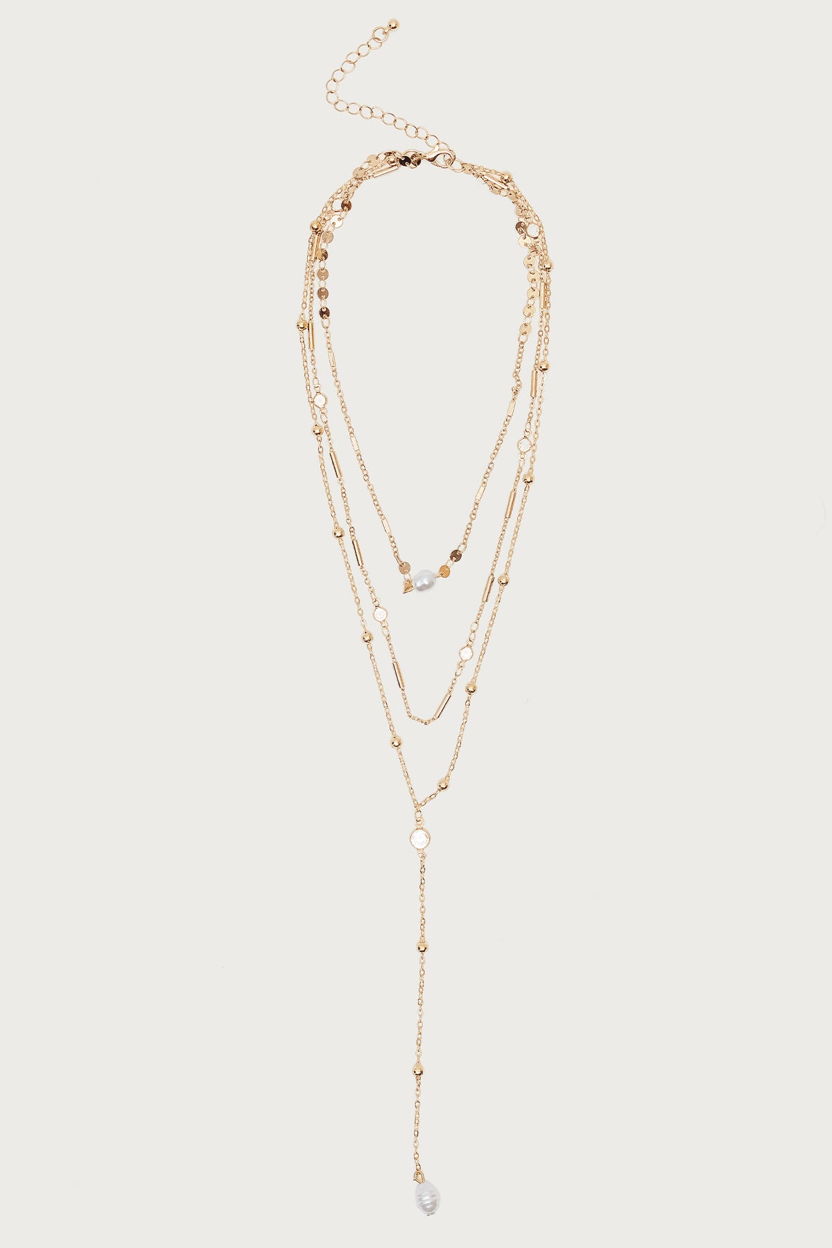 Layered Cascading Necklace