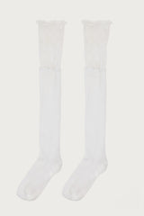 Lacey Layered Knee High Socks