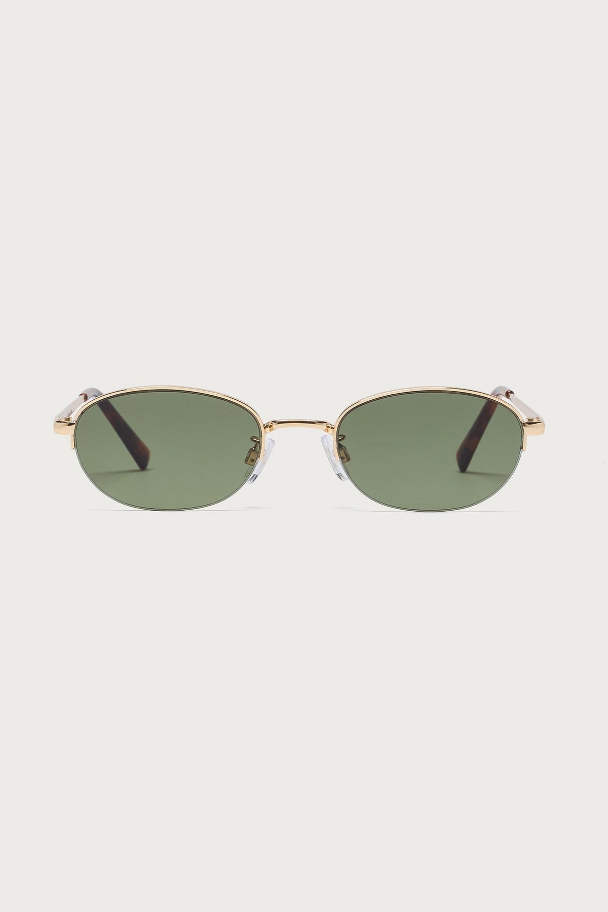 Luella Round Metal Sunglasses