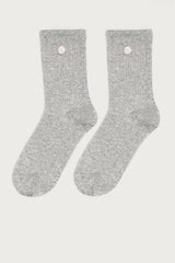 Pearl Ribbed Socks