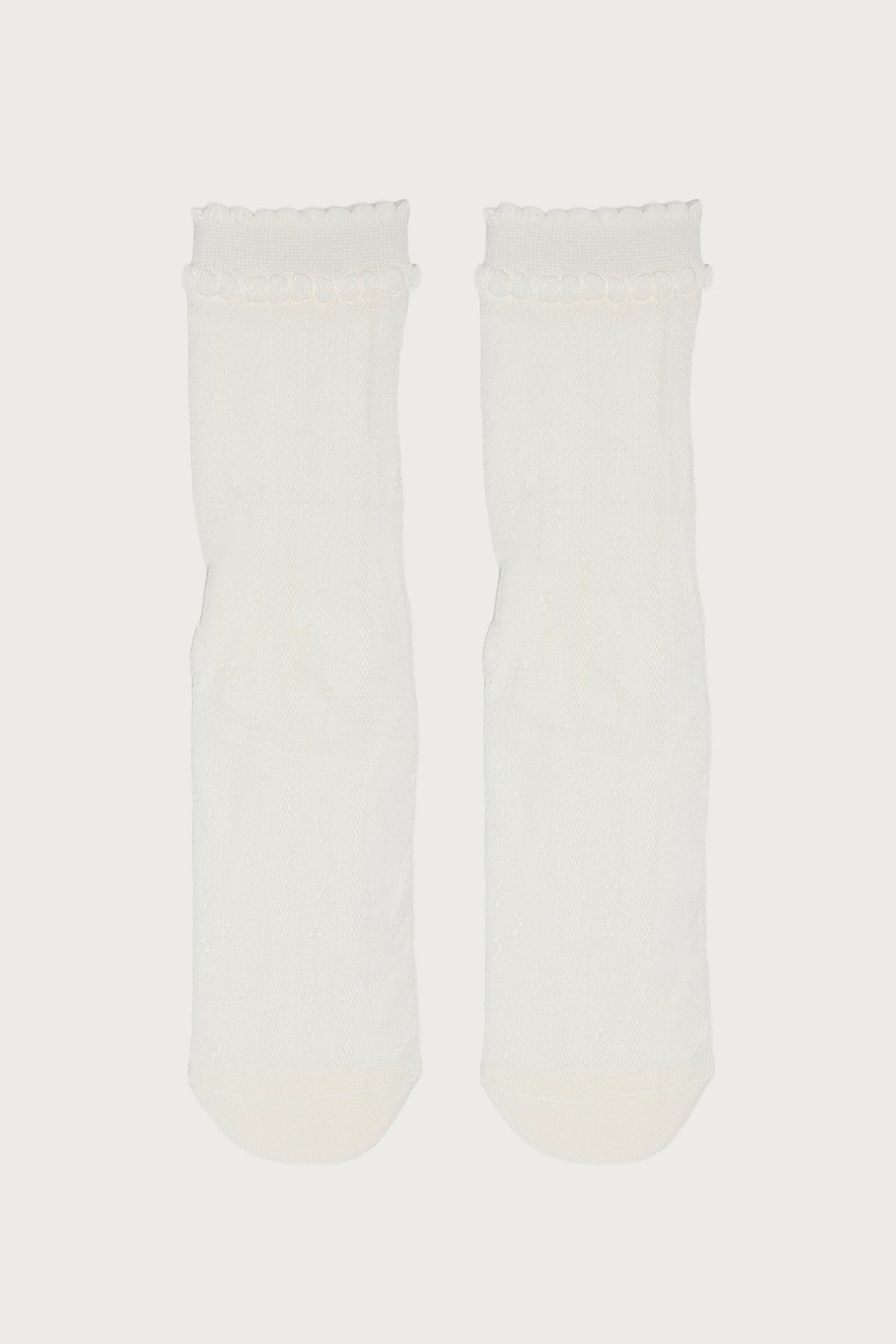 Frilly Pointelle Socks