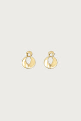 Double Disc Stud Earrings