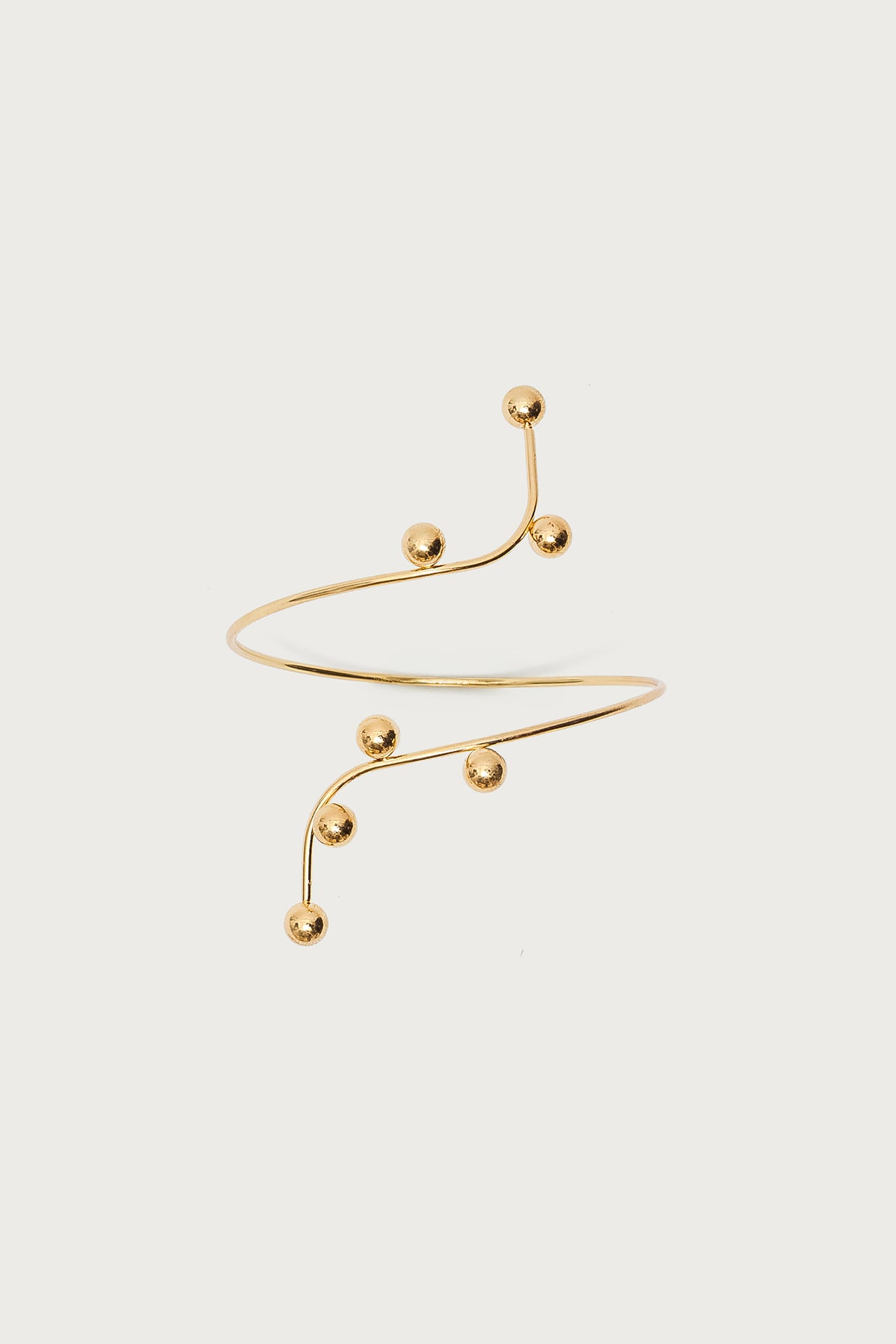 Drop Bead Wrapped Arm Cuff