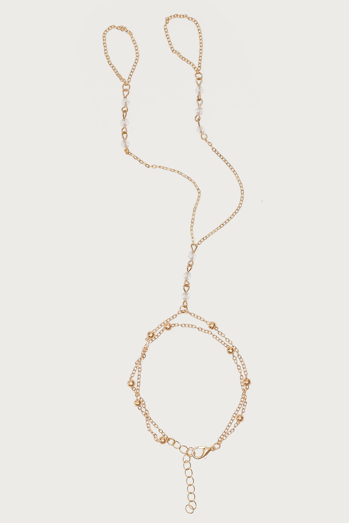 Sparkly Beaded Hand Chain