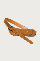 Faux Suede Utility Belt