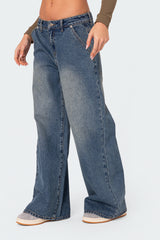 Jakarey Low Rise Baggy Jeans