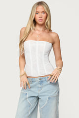 Reed Sheer Mesh Corset