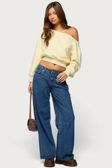 Christy Off Shoulder Sweatshirt