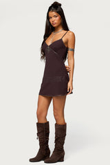Raquelle Beaded Mini Dress