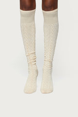 Cable Knit Socks