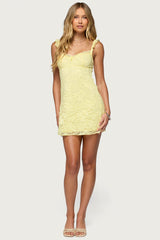 Stephanie Lace Mini Dress