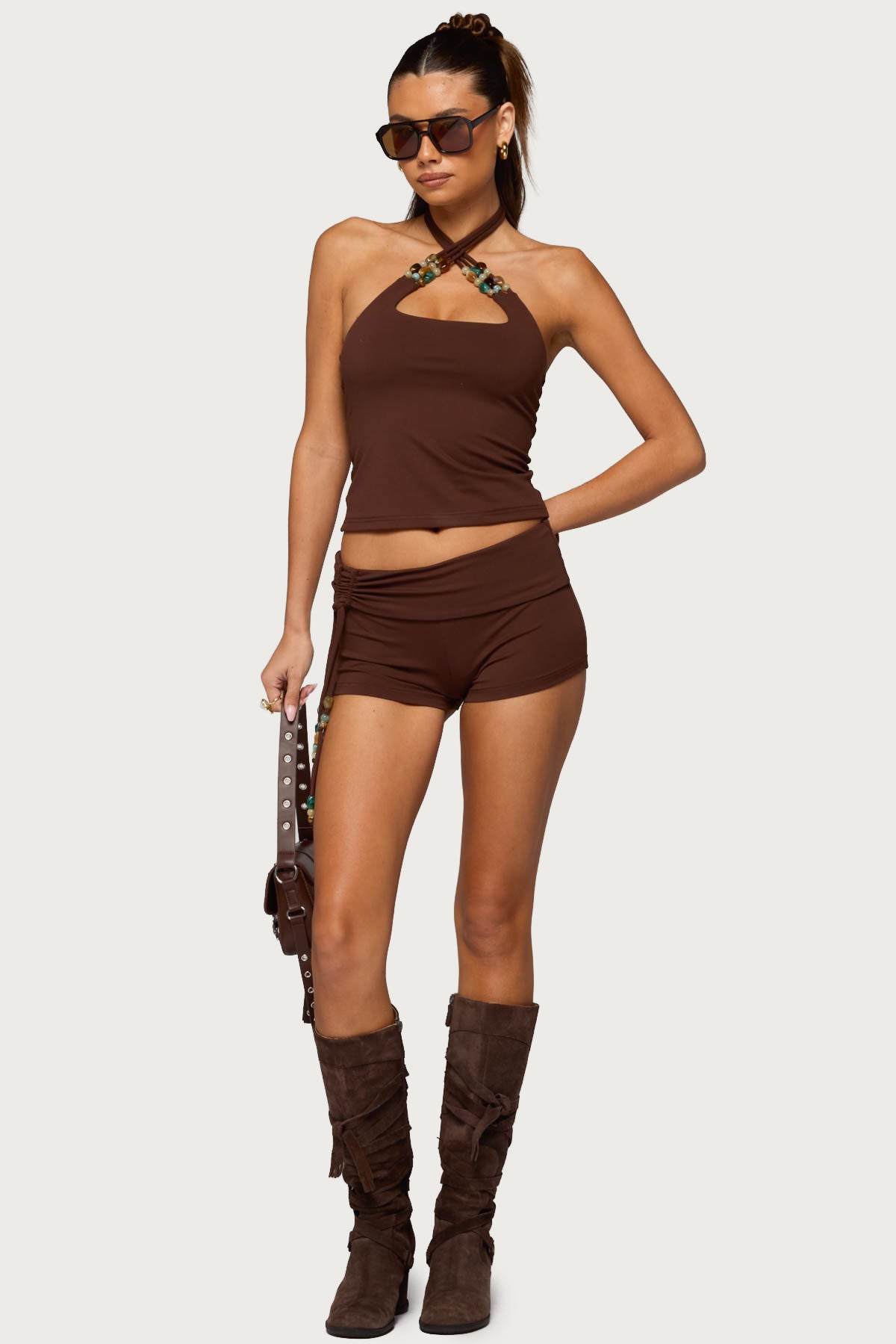 Thia Bead Halter Top