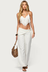 Kienna Fringed Bra Top