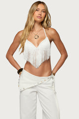 Kienna Fringed Bra Top