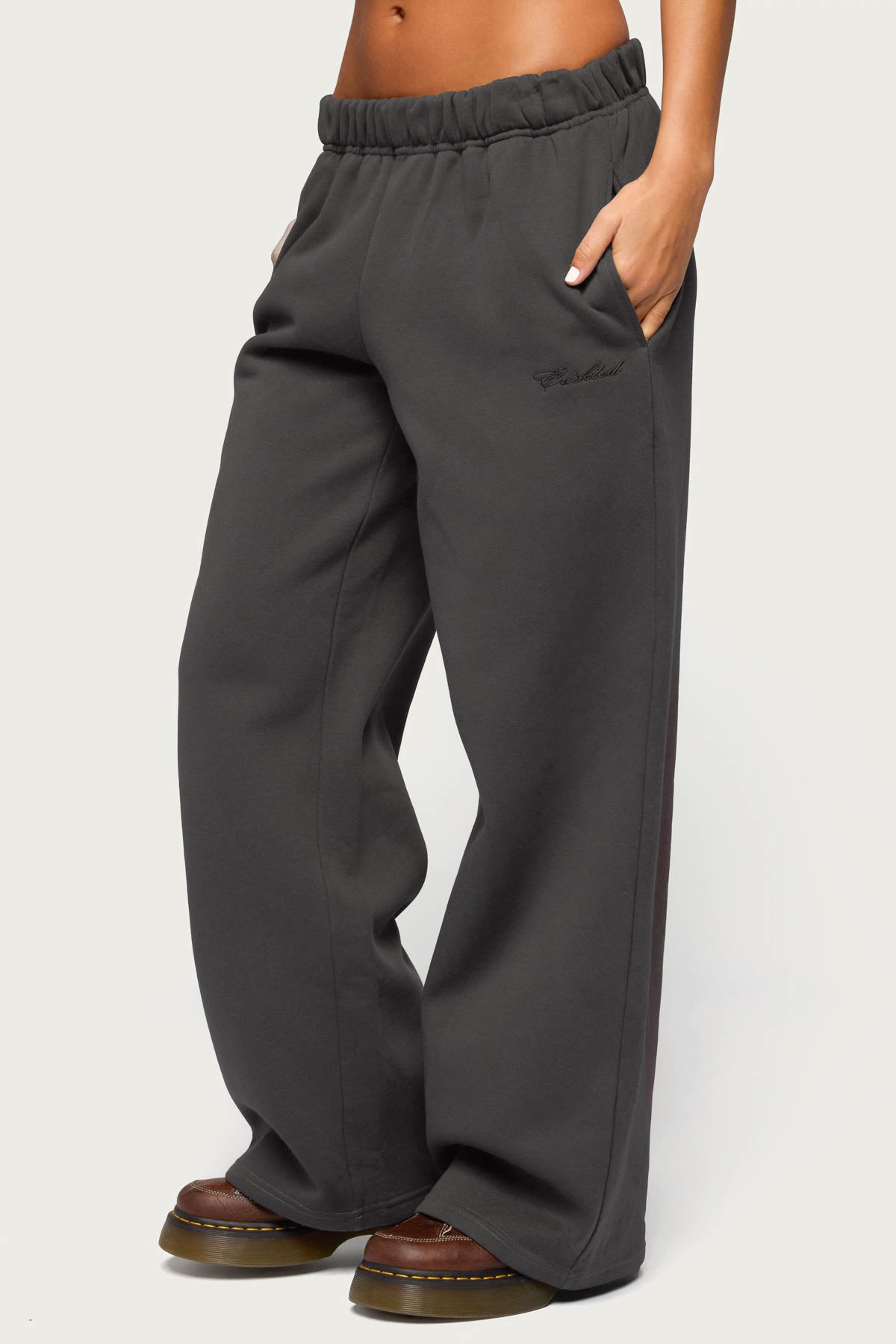 Basic Girl Wide Leg Edikted Sweatpants
