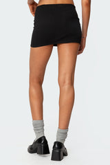 Aisha Low Rise Mini Skirt