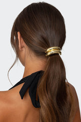Sleek Double Cuff Hair Tie