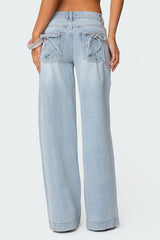 Sidonie Low Rise Baggy Jeans