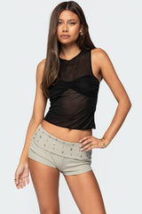 Erica Sheer Gathered Top