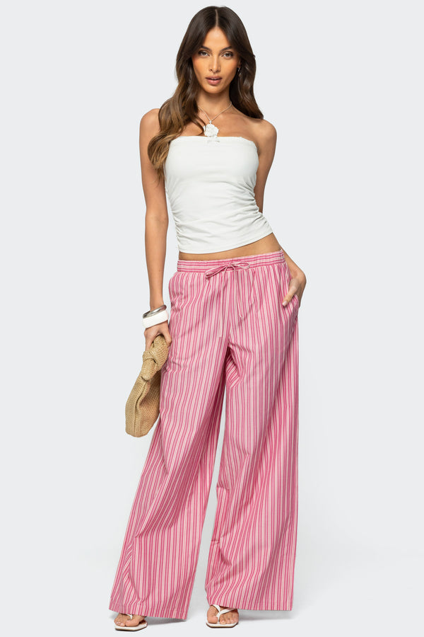 Maggy Striped Wide Leg Pants
