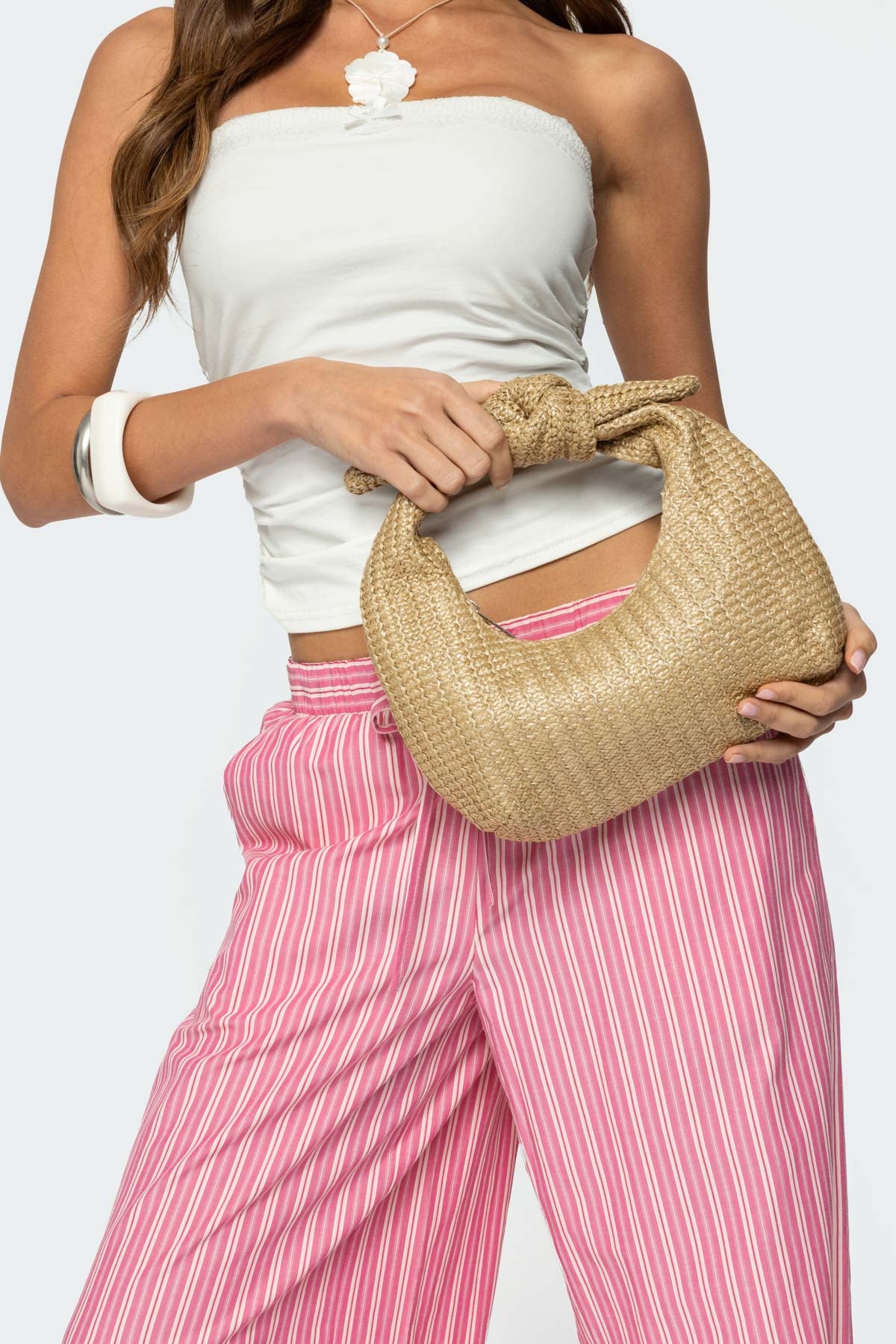 High Tide Mini Straw Bag