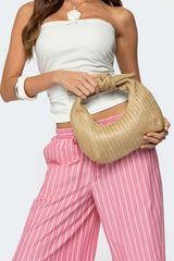 High Tide Mini Straw Bag