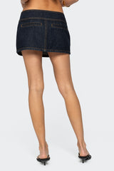 Mayanne Denim Mini Skirt