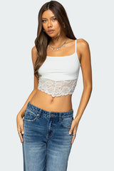 Mylah Lacey Asymmetric Tank Top