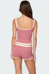 Saylor Striped Knit Tank Top