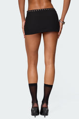 Jaxie Grommet Mini Skort