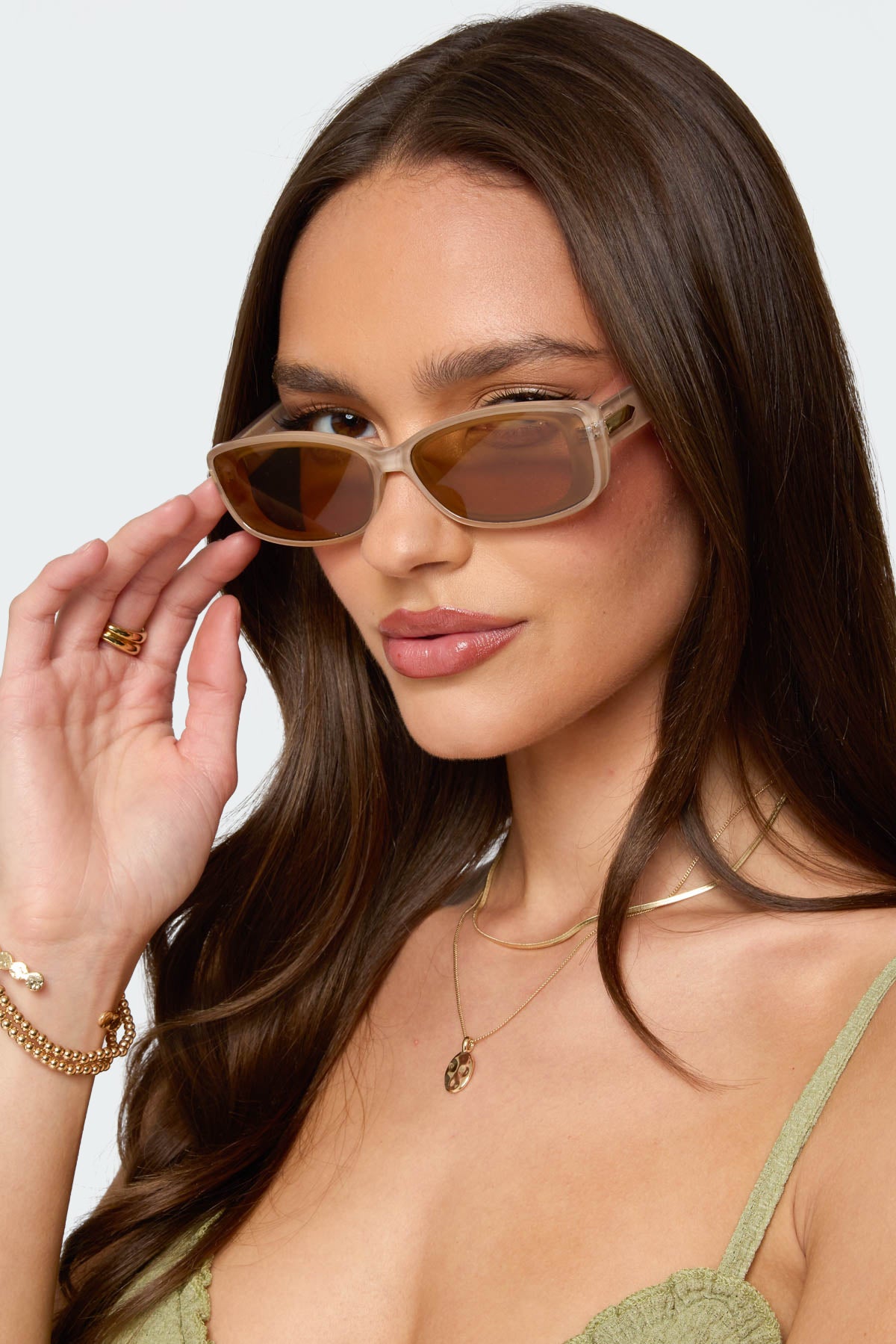 Posie Rectangle Sunglasses