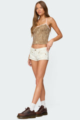 Gal Leopard Print Tank Top