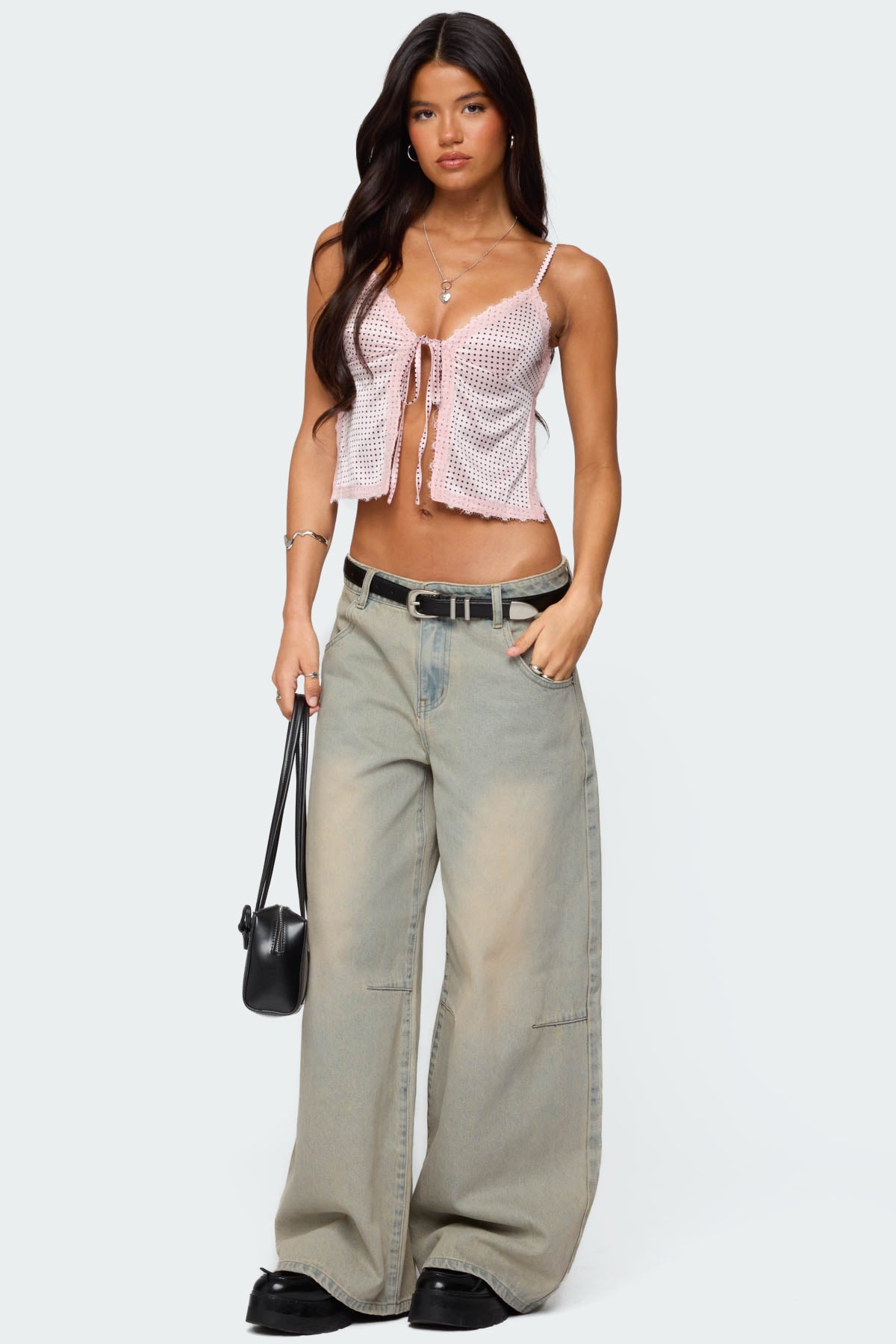 Santi Low Rise Baggy Jeans