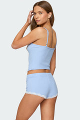 Olena Lacey Henley Tank Top