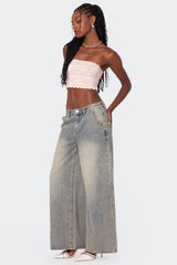Jakarey Low Rise Baggy Jeans