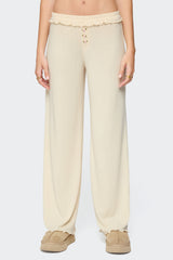 Posy Ruffle Pointelle Pants