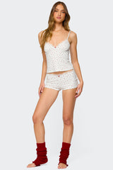Viola Floral Lacey Shorts
