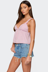 Andea Babydoll Tank Top