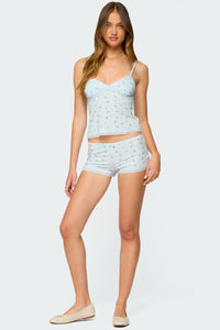 Aurea Lacey Floral Shorts