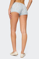 Aurea Lacey Floral Shorts